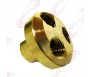  3 Way 1/4" Air Divider Manifold 4 Compressors Couplers Inlet/Outlets Solid Brass